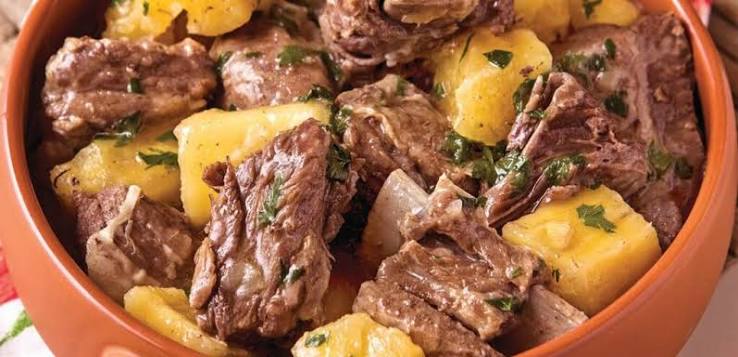 Beef and Cassava Stew