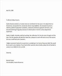 Employment Letter Of Recommendation Template Awesome 10 Employee Re Mendation Letter Tem In 2020 Employment Reference Letter Reference Letter Template Reference Letter
