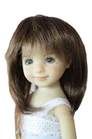 SIZE 10 DOLL WIG GEORGIA LIGHT BLONDE ANTIQUE MODERN SYNTHETIC MOHAIR