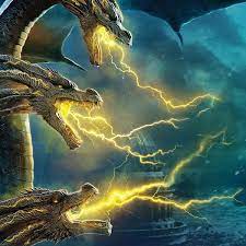 King Ghidorah Godzilla King Of The Monsters 8k 7680x4320 Wallpaper Godzilla Monster Monster 2