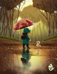 Are You Lost Ducky Vipin Jacob Cute Cartoon Pictures Dreamy Art Cute Paintings #girlsdp #dp #latestdp #pinterestdp #doll #girls #cartoon.
