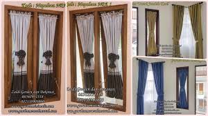 Rp 125.000 (tokopedia) gorden minimalis untuk pintu dan jendela bahan blackout import warna krem ukuran l140xt200. Gorden Jendela Kecil Untuk Rumah Minimalis Gorden Pita Youtube