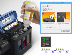 The waste ink absorber is almost full. Mengatasi Error Lampu Indikator Kedip Pada Printer Canon G1000 Dan G2000 Anasmakruf Com