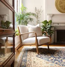 Organic Modern Living Room Trim Design Co In 2020 Eclectic Living Room Rugs In Living Room Arm Chairs Living Room