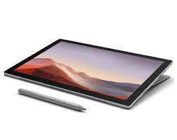 The surface pro type cover is a beautiful addition to your surface pro that incorporates the best of microsoft technology, including led backlighting, optimum key spacing for fast, fluid typing and a large glass trackpad for precise control and navigation. Microsoft Surface Pro 7 Mit Vertrag Bei 1 1
