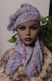 Matching Crochet hat and scarf