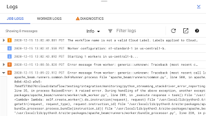 Provide details and share your research! Troubleshooting And Debugging Cloud Dataflow Google Cloud