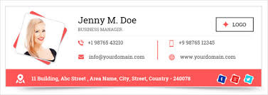 50 Professional Email Signature Examples And Designs To Improve Your Branding Email Signature Templates Email Signatures Html Email Signature