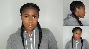 We compiled these five easy hair tutorials on how to create braids on short hair. How To Do Feed In Braids Without Using Braiding Hair On Short 4c Natural Hair Betterlength Hair