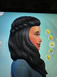 Layne Coffin from the new expansion makes pretty children!! (I did not edit  her I just added makeup)
