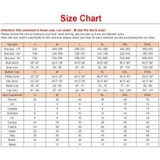 Asian Size Chart Gallery Of Chart 2019