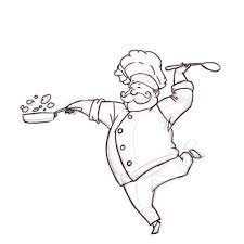 White chefs hat icon on white background chef hat icon. Chef Drawing Cartoon Chef Cartoon Drawings Drawings