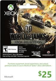 Xbox and windows store gift cards are a great gift option for friends and family and the perfect choice as an allowance or the occasional present for your kids. Best Buy Microsoft 25 Xbox Gift Card World Of Tanks Xbox Live Currency 25