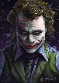 Heath Ledger The Dark Knight Batman 那個大衛工作視 Thedavidstudio Illustration Graphic Design Batman Dark Knight Illustration