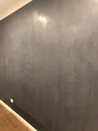 Dulux Concrete Effect Paint In Onyx Edge Concrete Wall Panels Concrete Effect Paint Concrete Wall Paint