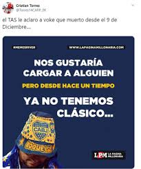#river #boca #libertadores #benedetto la final de la libertadores no defraudó a pesar de la escasez futbolística propuesta por ambos conjuntos. El Tas Ratifico El Campeonato Que River Le Gano A Boca Y Estallaron Los Memes Radio Mitre