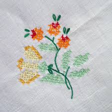 Check spelling or type a new query. Table Cloth Vintage Cross Stitch Floral Pattern 48 X 58 Rectangular Table Linens Home Living Vadel Com