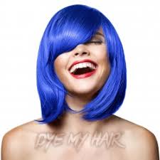 The answer to this question is the product i'm currently reviewing. Best Blue Hair Dye Products