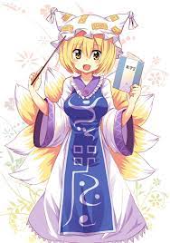 touhou project ran yakumo artwork by matsuriuta sorato yakumo anime furry