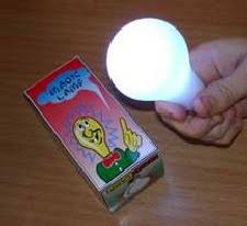 Magic Light Up Bulb Deluxe Extra Bright Version Uncle Fester Light Bulb Magic Tricks Light Magic Light Bulb Bulb