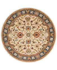 Add this piece to your living room seating group, then lean into this rug's versatility by rounding out the space with striped arm chairs and a woven wicker loveseat for a cohesive coastal arrangement. Surya Caesar Cae 1125 Bright Yellow 6 Round Area Rug Reviews Rugs Macy S