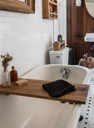 Sustainable Wood Bath Tray In Oak Natural Bath Caddy Rustic Etsy Wood Bath Tray Bathtub Tray Rustic Bathroom Organizers