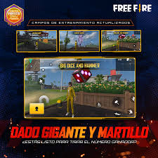 La nueva actualización free fire por el cuarto aniversario, denominada 4aniversario, ya está aquí. Garena Free Fire Lanza El Numero Ganador El Dado Gigante Y Martillo Tambien Estaran Disponibles Con La Nueva Actualizacion Estas Listo Para Divertirte En Los Campos De Entrenamiento Facebook