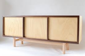Hoop Pine Ply And Solid Walnut Designed By Phill Badger For Sefton Powrie Furniture Ltd Furniture Decor Pine Sideboard