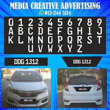 Plat kenderaan terkini bagi tahun 2021? Nombor Plat Kereta Latest Style Lasercut Crystal Honda Perodua Proton Nissan Toyota Ford Audi Volkswagen Bmw Mercedes Shopee Malaysia