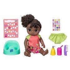 Baby Alive Potty Dance Baby Doll Black Curly Hair Nib Sealed Realistic Baby Dolls Baby Alive Baby Doll Accessories
