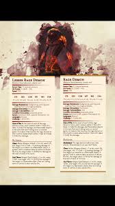 Damages types most often come into play with resistance, vulnerability, and immunity, which do affect taken damage. Dragon Age Rage Demon Dnd Dragons D D Dungeons And Dragons Dnd Monsters