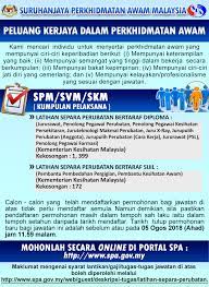 Home kuala lumpur kerja kosong 2018 swasta terkini. Iklan Jawatan Kosong Latihan Separa Perubatan Kerja Kosong Kerajaan