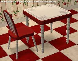 So, i thought i'd take a trip down memory lane, and. Mod The Sims Wholesome Life Brand Kitchen Tables Chairs And Barstools Set