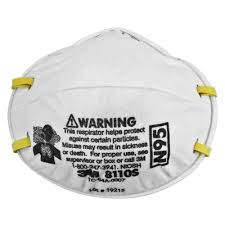 3m 8110s N95 Small Size Disposable Respirator Masks 20 Box