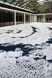 motoi yamamoto floating garden composed from salt floating garden salt art land art