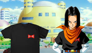 The recently released dragon ball z: Red Ribbon Android 17 Cosplay T Shirt Capsule Corp Gear