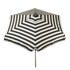Black And White Striped Cantilever Umbrella Destinationgear 6 5 Ft Aluminum Manual Tilt Drape Patio Umbrella In Black And White Acrylic Stripes 1180 In 2020 Market Umbrella Umbrella Patio Umbrella