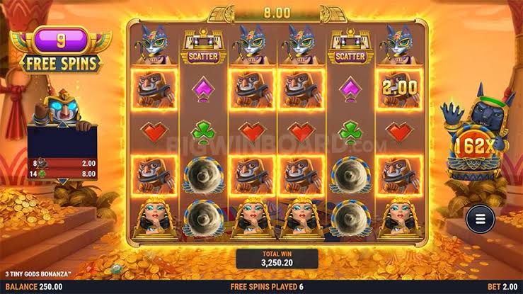 3 Tiny Gods Bonanza (Foxium) Slot Review & Demo