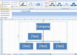 organizational charts in excel excelchat