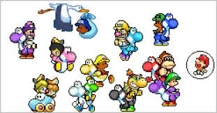 Explore 623989 free printable coloring pages for your kids and adults. Baby Mario Characters By W00ziie On Deviantart