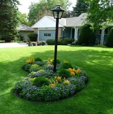 Flower Bed Landscaping Ideas Popular Garden Island Creative New In Lighting Set For Yard Landscaping Landscaping I Jardines Jardineria Conjuntos Residenciales