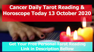 Our free cancer daily horoscope covers love, career, relationships, and more. Cancer Daily Tarot Reading Horoscope Today 13 October 2020 Youtube