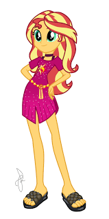 Eqg Series Sunset Shimmer Cruise Outflit 2 0 By Ilaria122 Sunset Shimmer Equestria Girls My Little Pony Characters