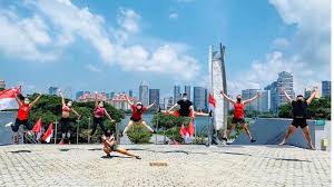 It's often preceded by 'some'. Getting Fit Is Easier When You Re Surrounded By Friendly People And A Beautiful View Coconuts Singapore