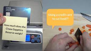 How much does a calf weigh? Weighing Premium Credit Cards Like The Chase Sapphire Reserve Ritz Carlton Youtube