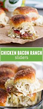 Chicken Bacon Ranch Sliders Taste And Tell Recipe Sliders Recipes Chicken Slider Recipes Chicken Bacon