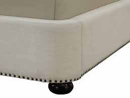 Looking for a good deal on heats bed? Finley Beige Linen King Size Bed By Tov Furniture