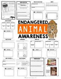 Project Based Learning Endangered Animals Pbl For Print Digital Learning Endangered Animals Project Endangered Animals Endangered Species Activities