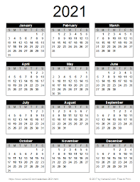 Quickly print a blank yearly some 2021 holidays and religious observances are included in some of the calendars and also. 2021 Calendar Templates And Images