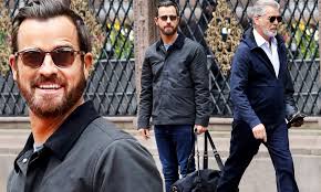 After months of trying and failing to get pregnant, lucy (ilana glazer) and adrian (justin theroux). Justin Theroux Films Horror Movie False Positive With Co Star Pierce Brosnan Daily Mail Online